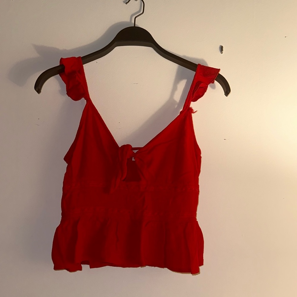 Cute red tank